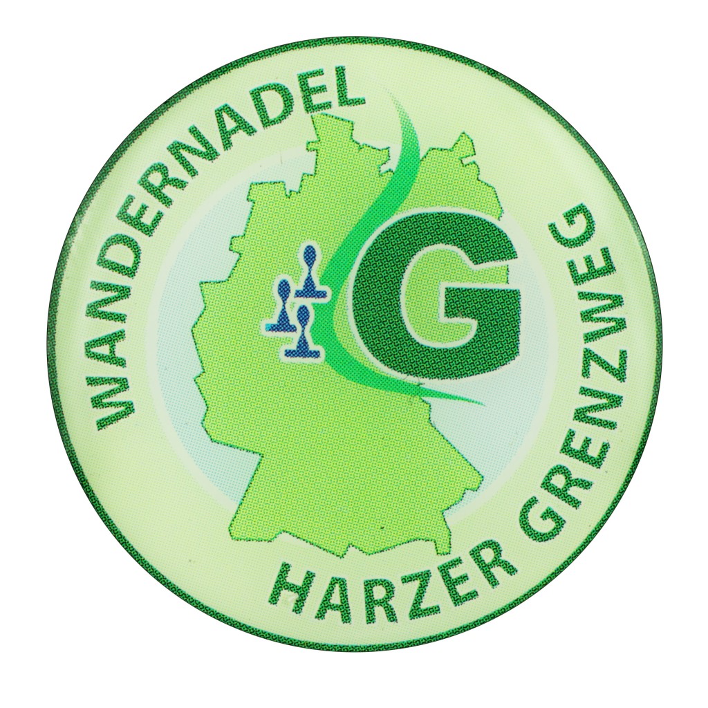 Wandernadel Harzer Grenzweg Abzeichen