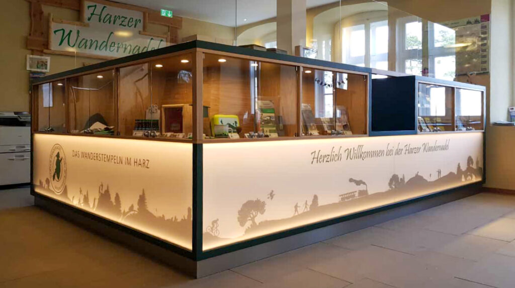 Harz Wandelnaald Informatiecentrum in de Harz