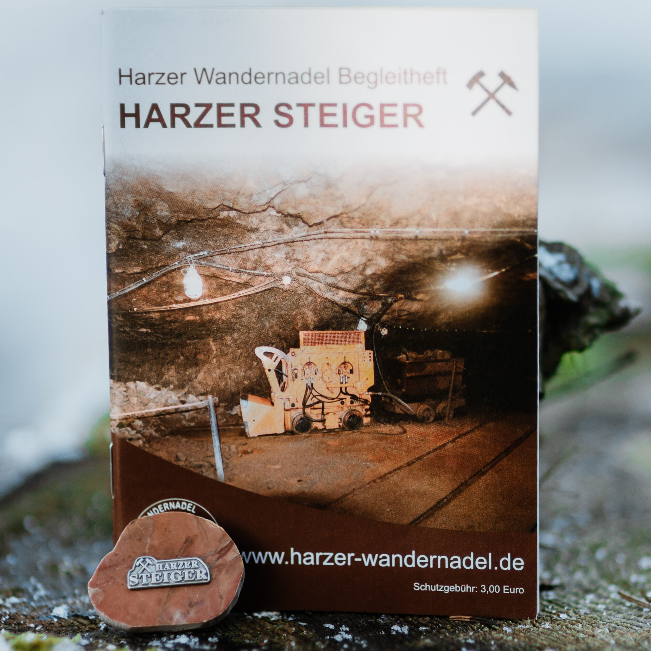 Harzer Steiger Wanderheft und Abzeichen